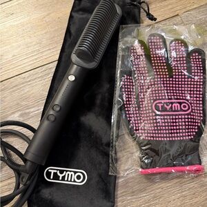 TYMO Hair Straightening Comb with Heat Glove